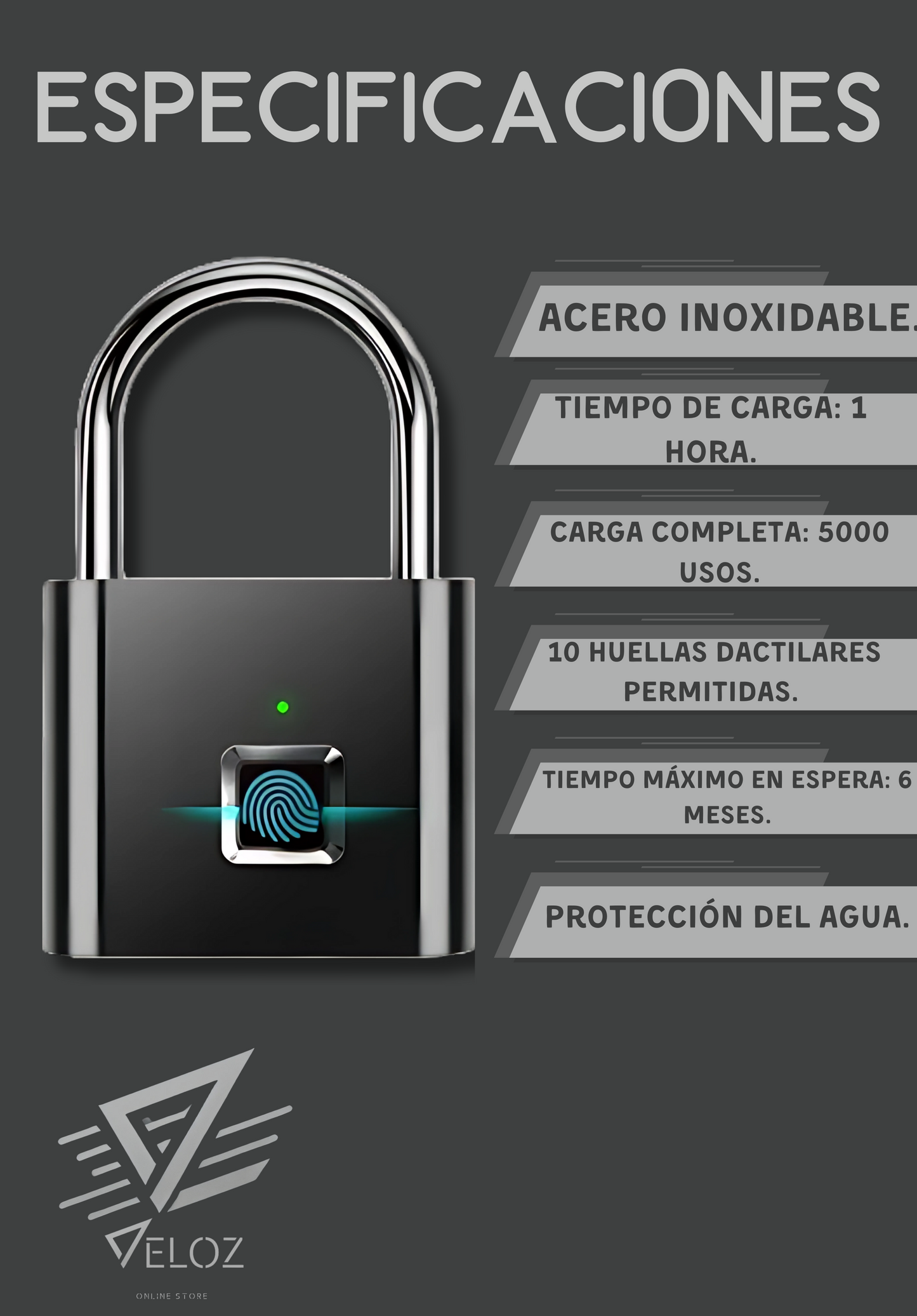 Fingerprint Padlock